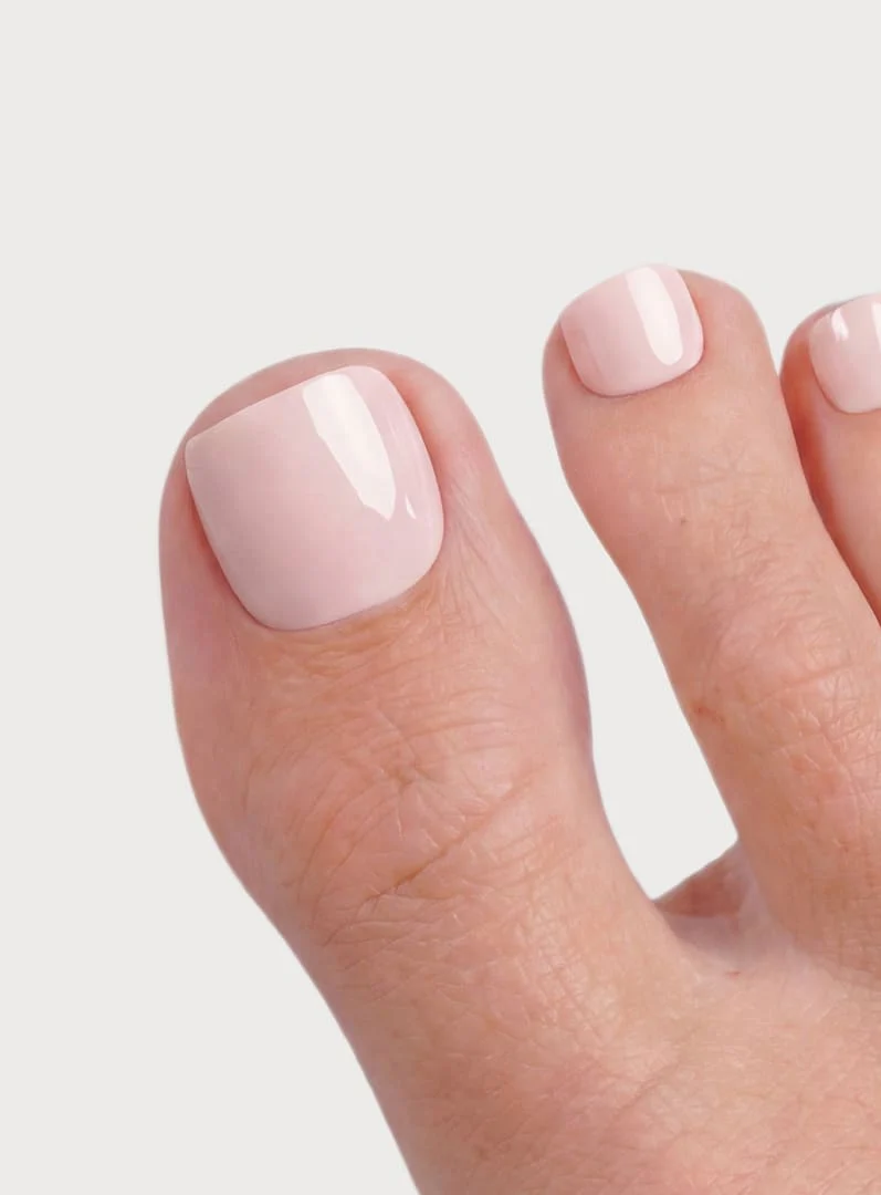 Ballerina Short Round Mani & Pedi Set - Soft Gel Press Ons - Image 4