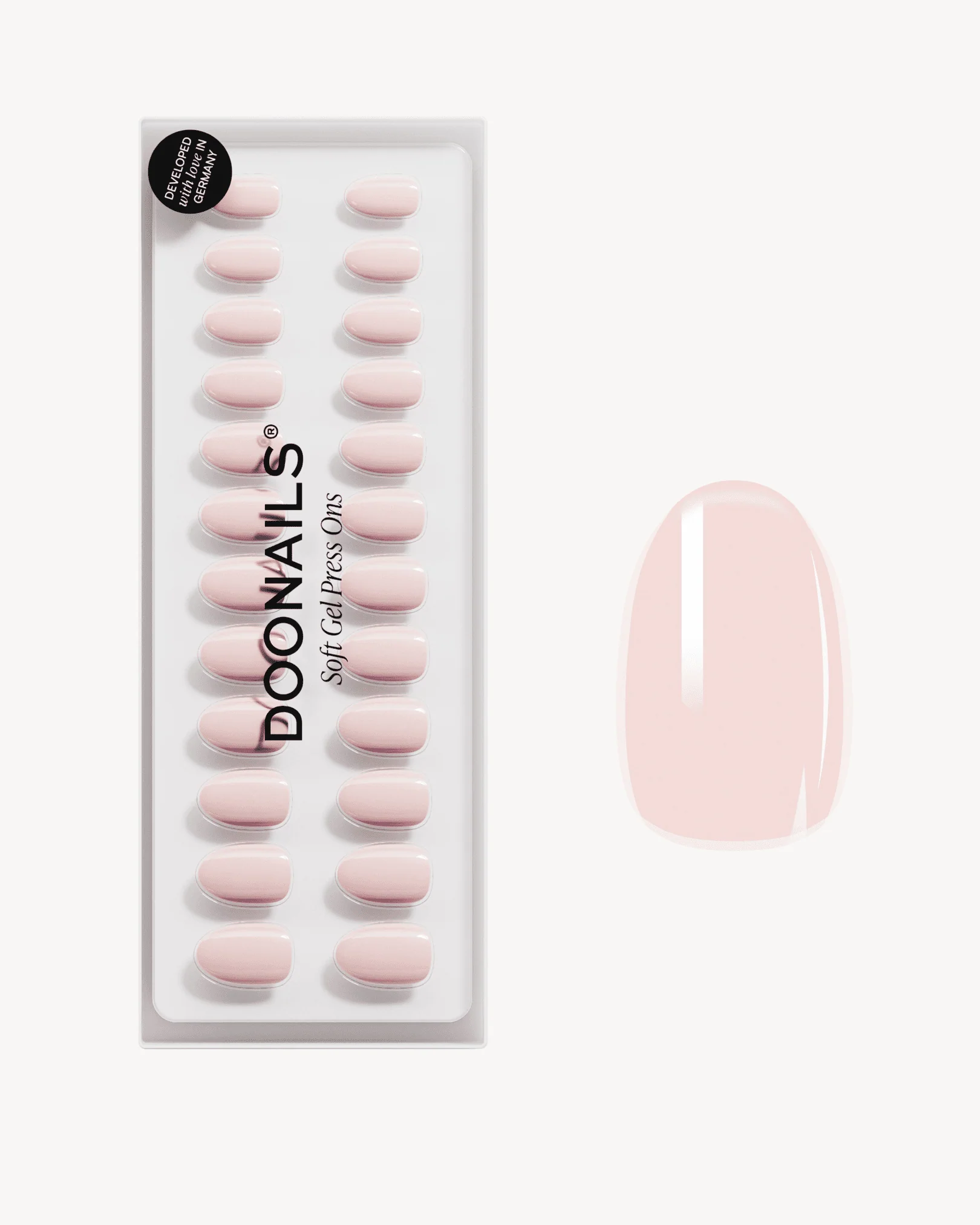 Ballerina Short Round Soft Gel Press Ons