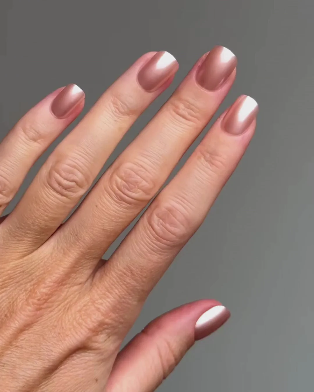 Limited Edition Glazed Coral Short Square Soft Gel Press Ons - Image 4