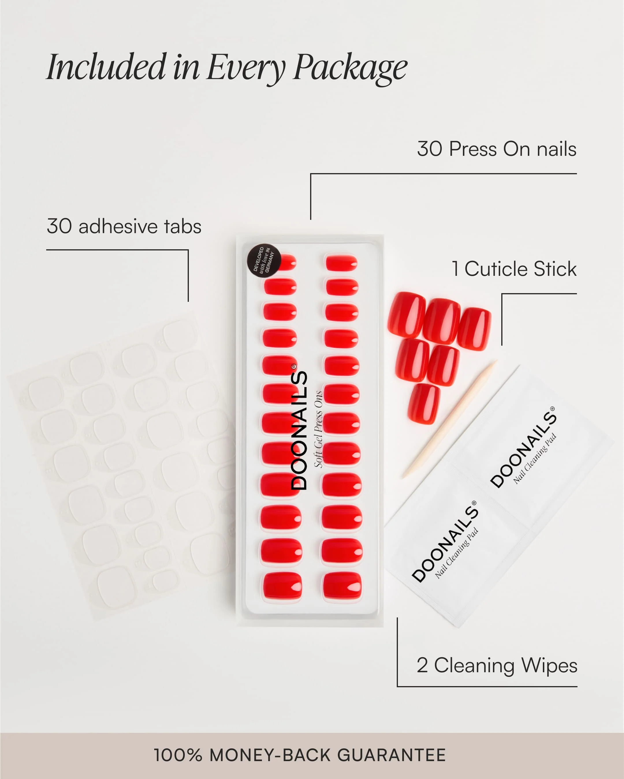 Dolce Vita Short Round Soft Gel Press Ons - Image 8
