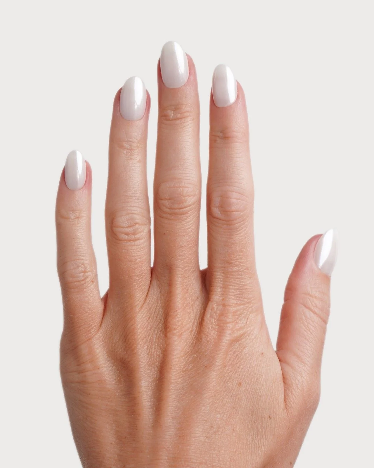 Limited Edition Glazed Pearl Short Round Soft Gel Press Ons - Image 5