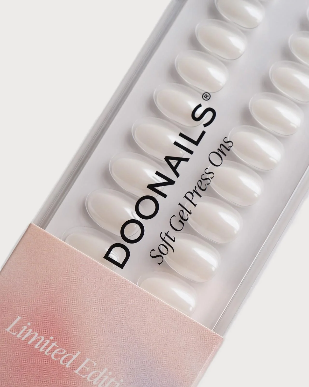 Limited Edition Glazed Pearl Short Round Soft Gel Press Ons - Image 6