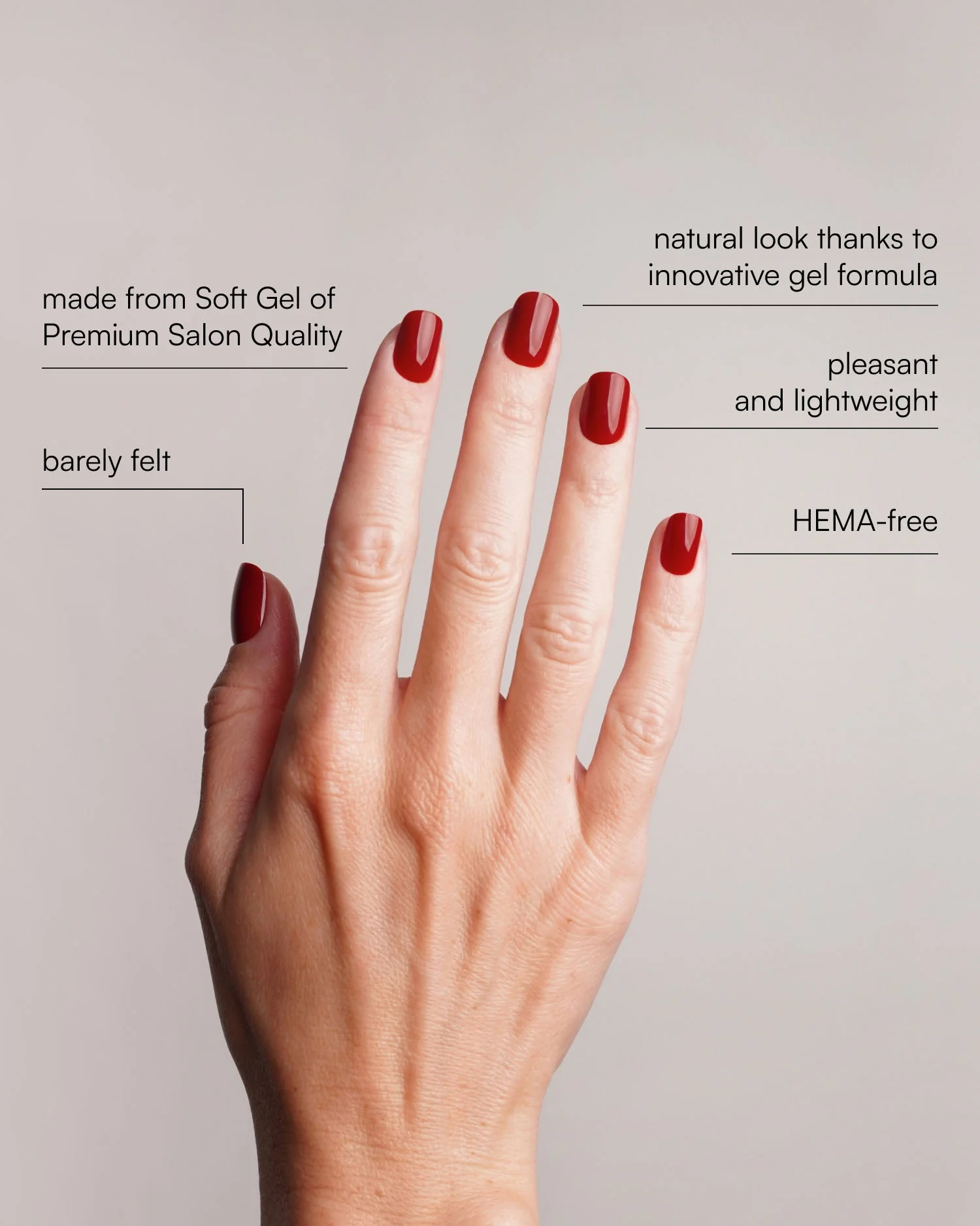 Mon Cheri Extra Short Square Soft Gel Press Ons - Image 3