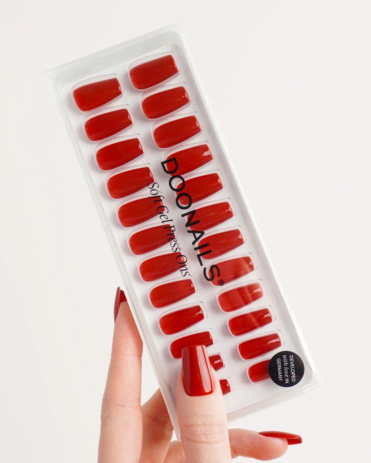 Mon Cheri Short Coffin Soft Gel Press Ons - Image 4