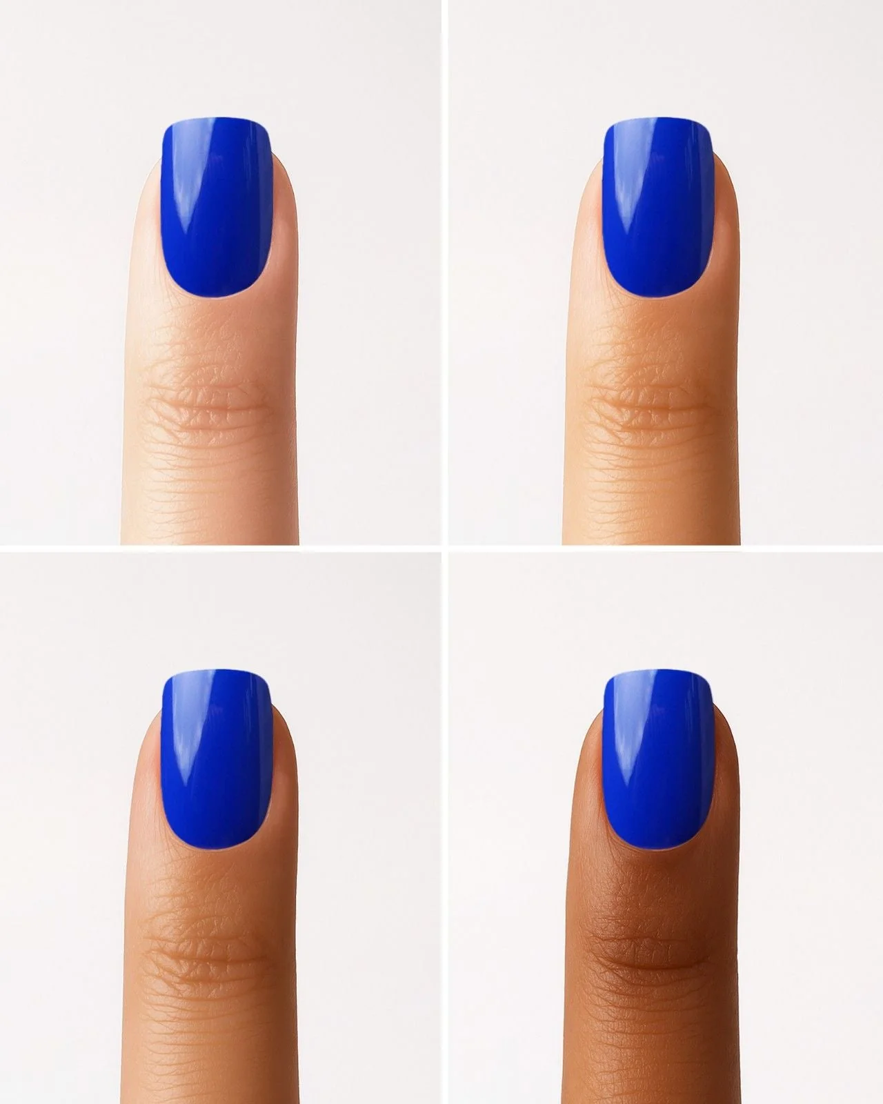 Santorini Extra Short Square Soft Gel Press Ons - Image 6