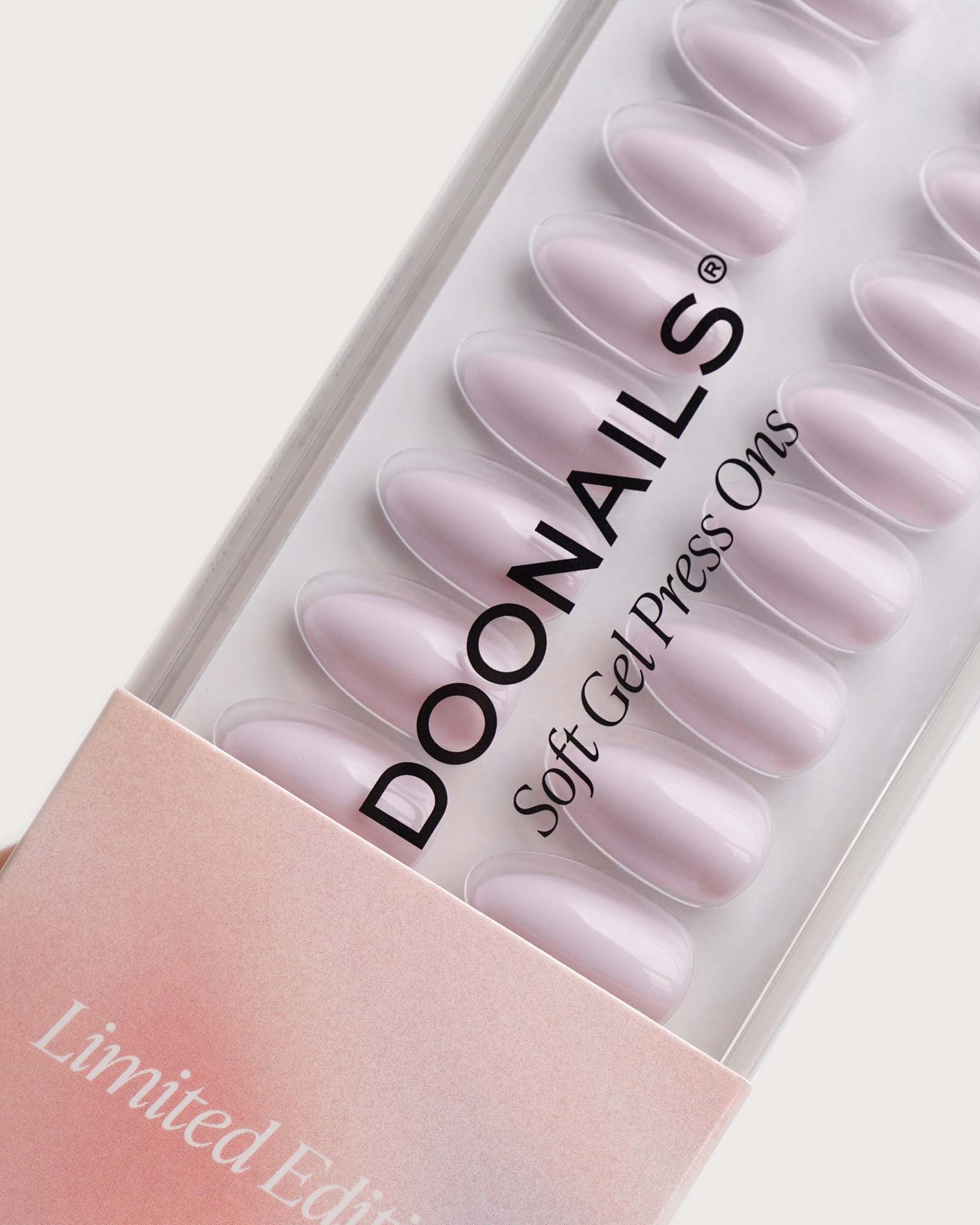 Limited Edition True Love Short Almond Soft Gel Press Ons - Image 6